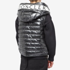 Moncler Men's Akashi Hooded Down Vest in Black