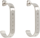 MM6 Maison Margiela Silver Brass Earrings