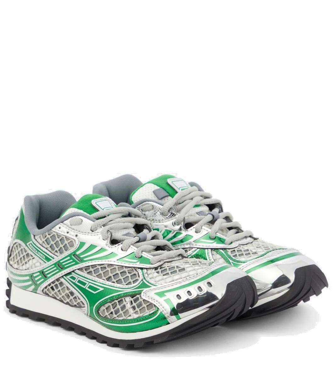 Photo: Bottega Veneta Orbit mesh running shoes