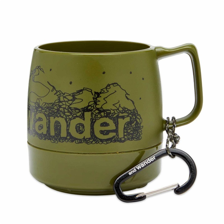 Photo: And Wander Men's x Dinex Mug in Khaki