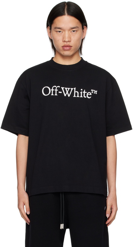 Photo: Off-White Black Big Bookish Skate T-Shirt