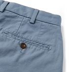 Sid Mashburn - Cotton-Twill Shorts - Blue