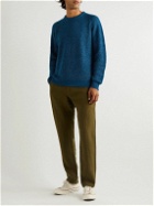 120% - Ribbed-Knit Sweater - Blue