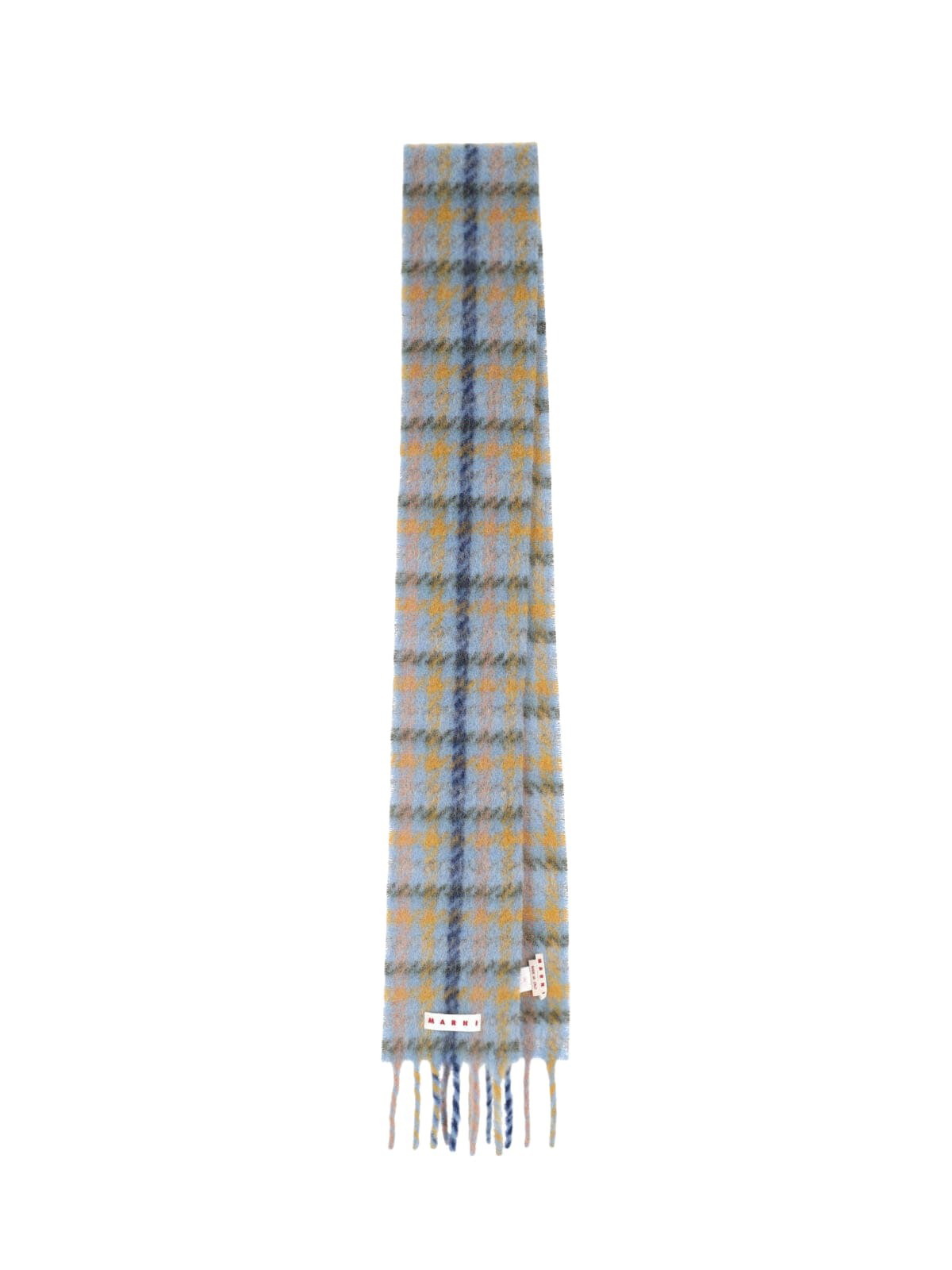 Marni - Striped alpaca wool and wool-blend scarf Marni