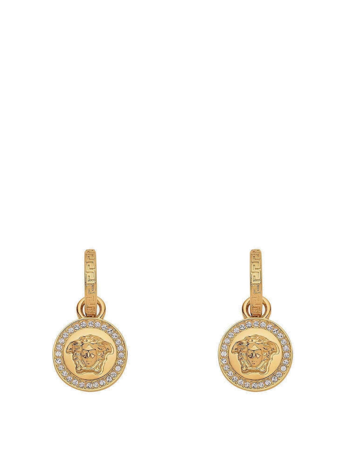 Versace Earrings Gold Womens Versace