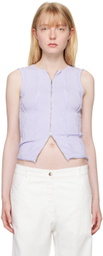 Gimaguas Blue Forat Tank Top