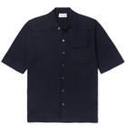 John Smedley - Slim-Fit Sea Island Cotton Shirt - Blue