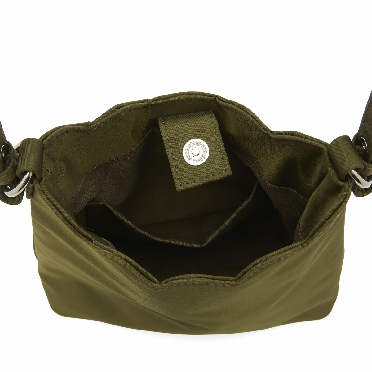 Damson Madder Women's Heavy Satin Lorelai Bag in Olive 
