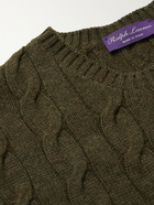 Ralph Lauren Purple label - Slim-Fit Cable-Knit Cashmere Sweater - Unknown