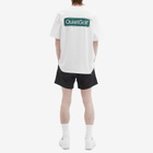 Quiet Golf Men's Club Badge T-Shirt in White