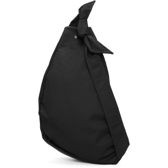 Raf Simons Black and White Eastpak Edition Plaid Sling Backpack