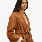 Max Mara Women's Ludmilla Coat in Tobacco