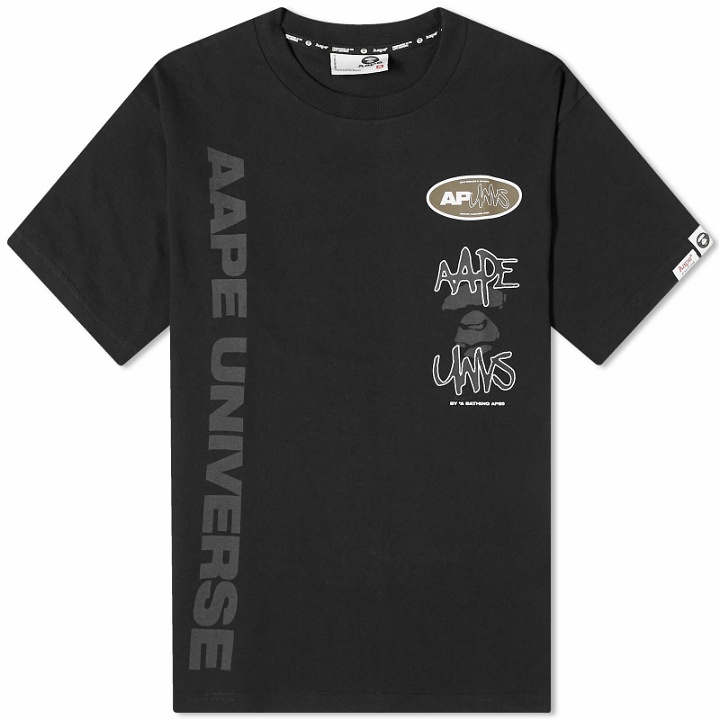 Photo: Men's AAPE Dope T-Shirt in Black