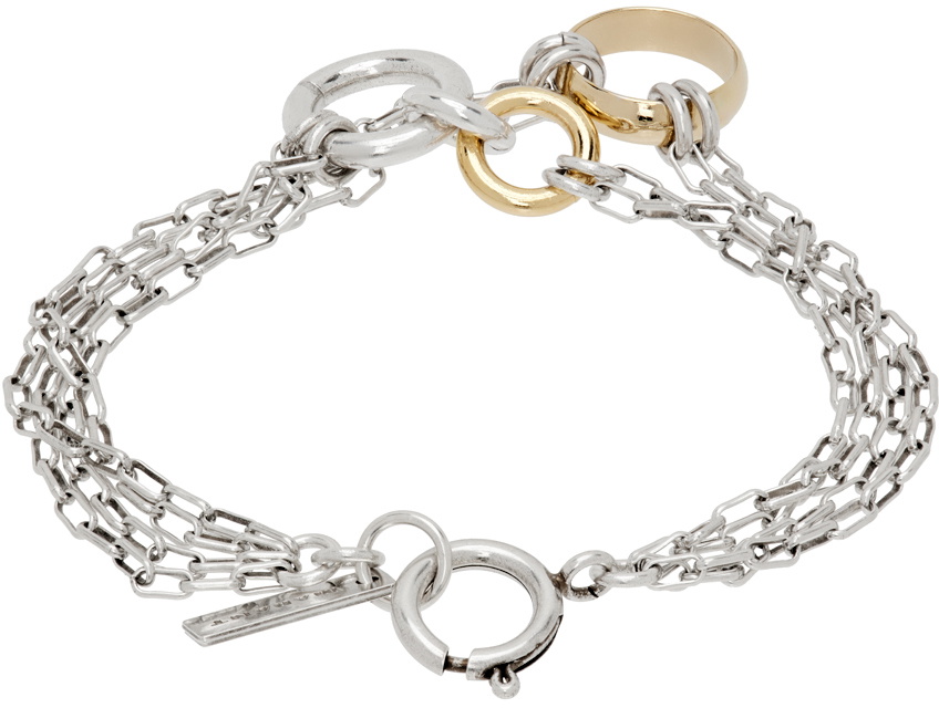 Isabel Marant Silver Dancing Ring Bracelet