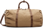 RRL Tan Douglas Duffle Bag