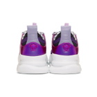 Versace Purple Chain Reaction Sneakers