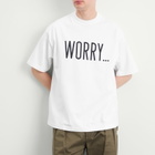 Unlikely Dry Goods Men's Authentic Worry T-Shirt in White