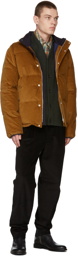 PS by Paul Smith Tan Corduroy Padded Jacket