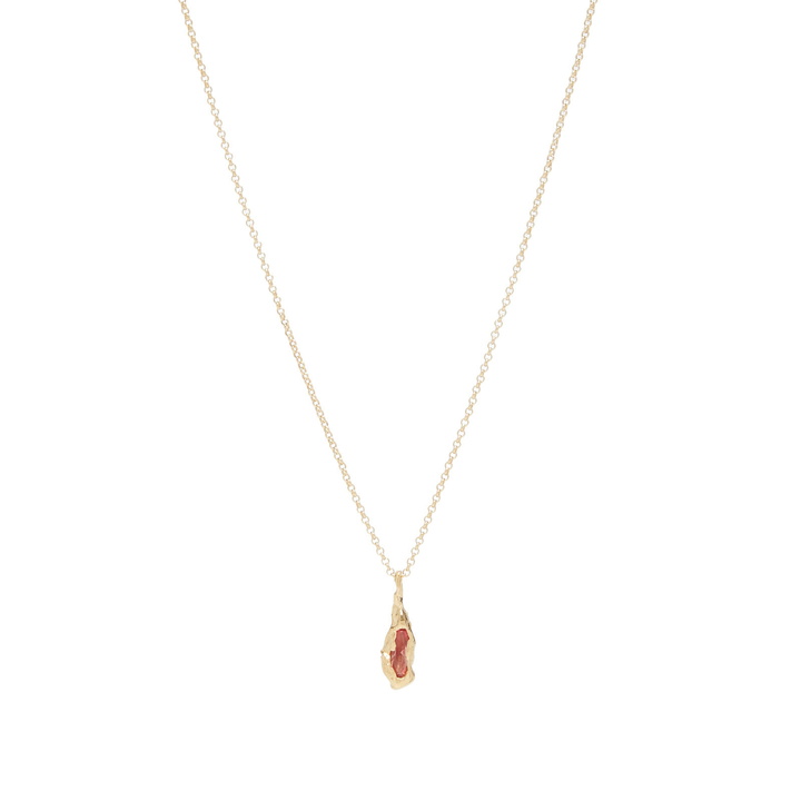Photo: Simuero Naranja Necklace in Gold/Orange 