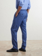 Paul Smith - Straight-Leg Linen Trousers - Blue