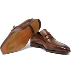 Berluti - Andy Leather Loafers - Men - Brown