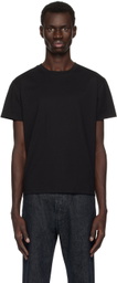 Second/Layer Three-Pack Black Classic Short Sleeve T-shirts