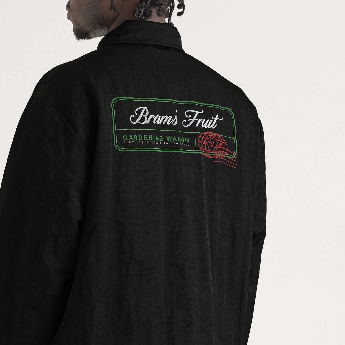 END. x Bram's Fruit Men's Tour Jacket in Black