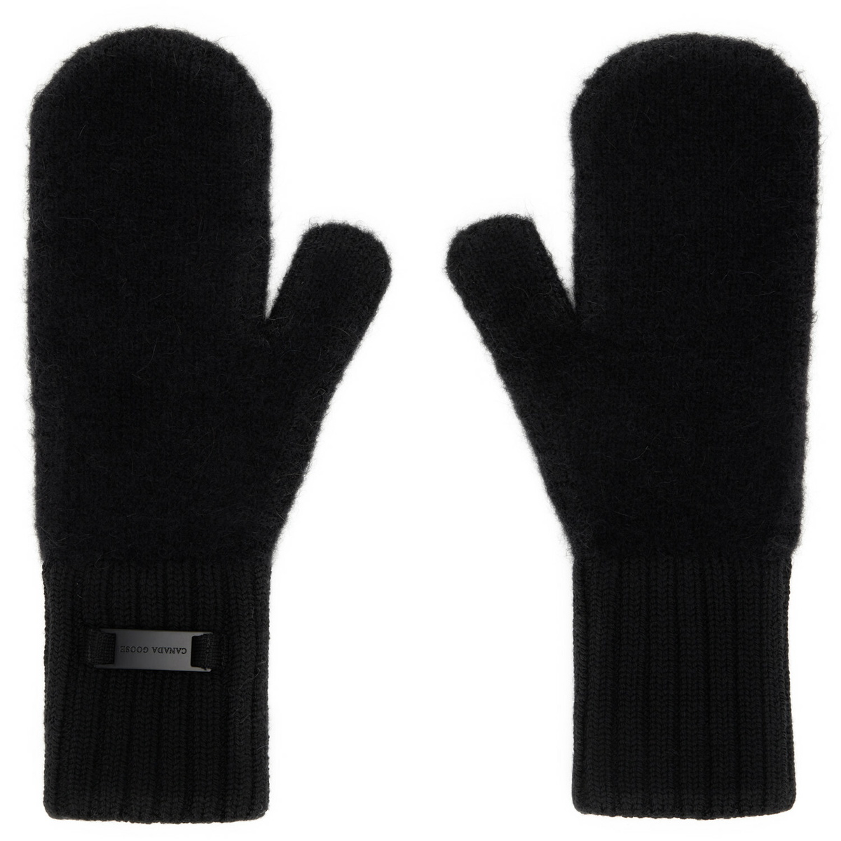 Canada Goose Black Alpaca Mitts