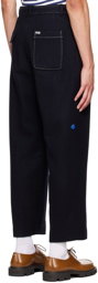 ADER error Navy Pleated Trousers