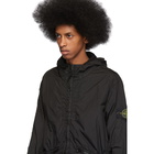 Stone Island Black Crinkle Reps Jacket