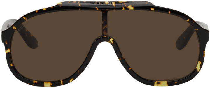 Photo: Gucci Tortoiseshell Havana Sunglasses