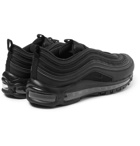 Nike - Air Max 97 Faux Leather and Mesh Sneakers - Men - Black