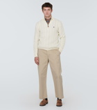 Polo Ralph Lauren Cable-knit wool and cashmere sweater
