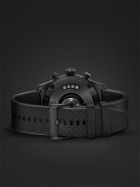 Montblanc - Summit 3 42mm Blackened Titanium and Rubber Smart Watch, Ref. No. 129267