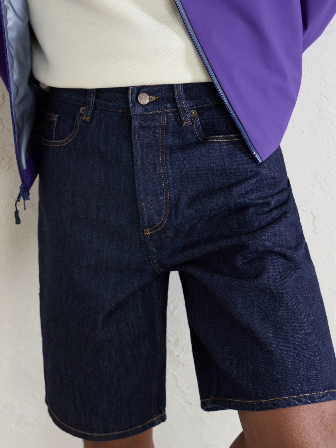 Aimé Leon Dore - Straight-Leg Denim Shorts - Blue
