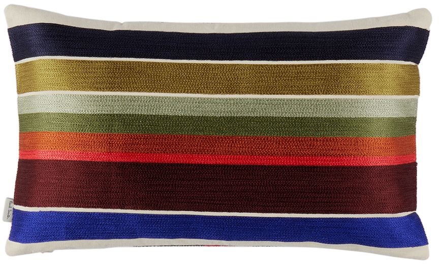 Photo: Paul Smith Multicolor Signature Stripe Bolster Cushion