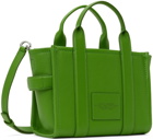 Marc Jacobs Green 'The Leather Small' Tote