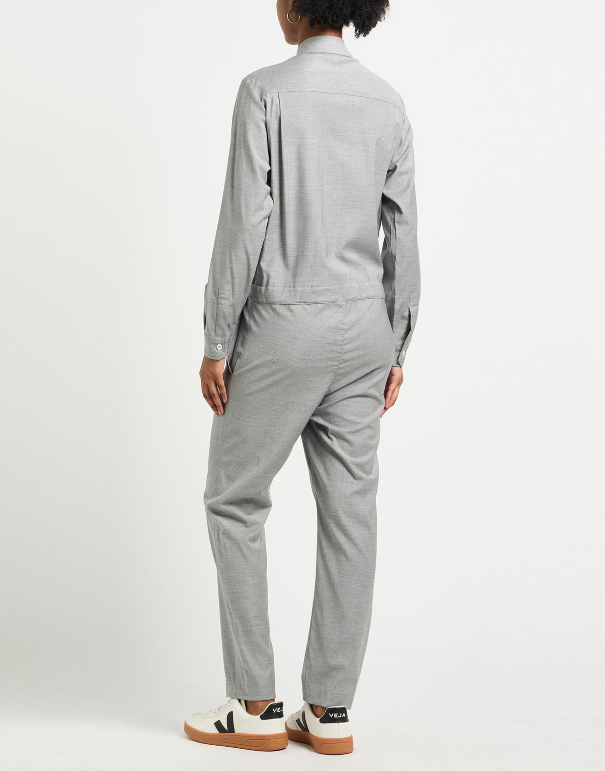 Eleventy Womens Jumpsuit in Grey