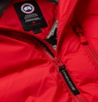 Canada Goose - Lodge Slim-Fit Nylon-Ripstop Hooded Down Jacket - Red