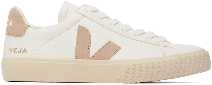 Photo: VEJA White & Beige Campo Sneakers