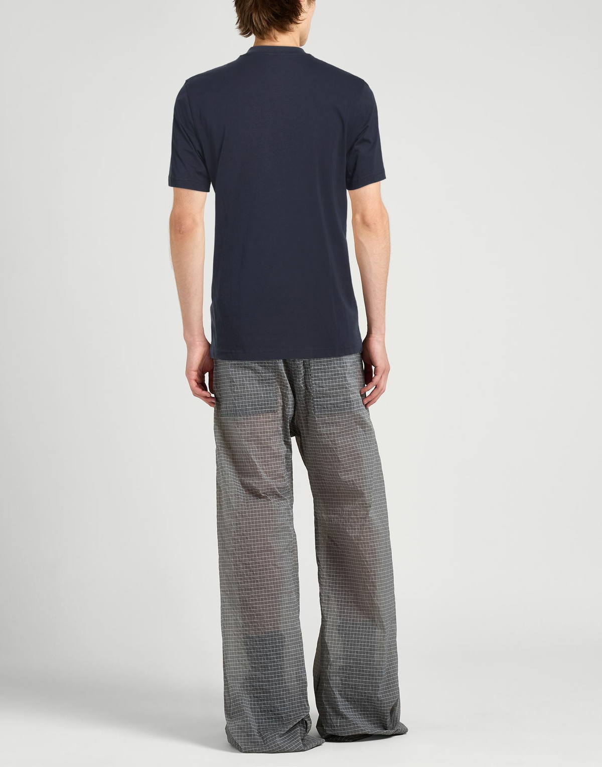 Diesel Mens T-shirt Midnight in Blue