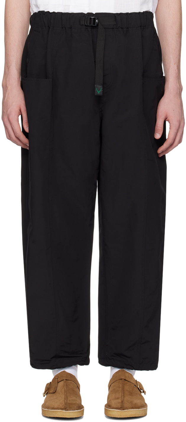 Photo: South2 West8 Black Belted C.S. Trousers