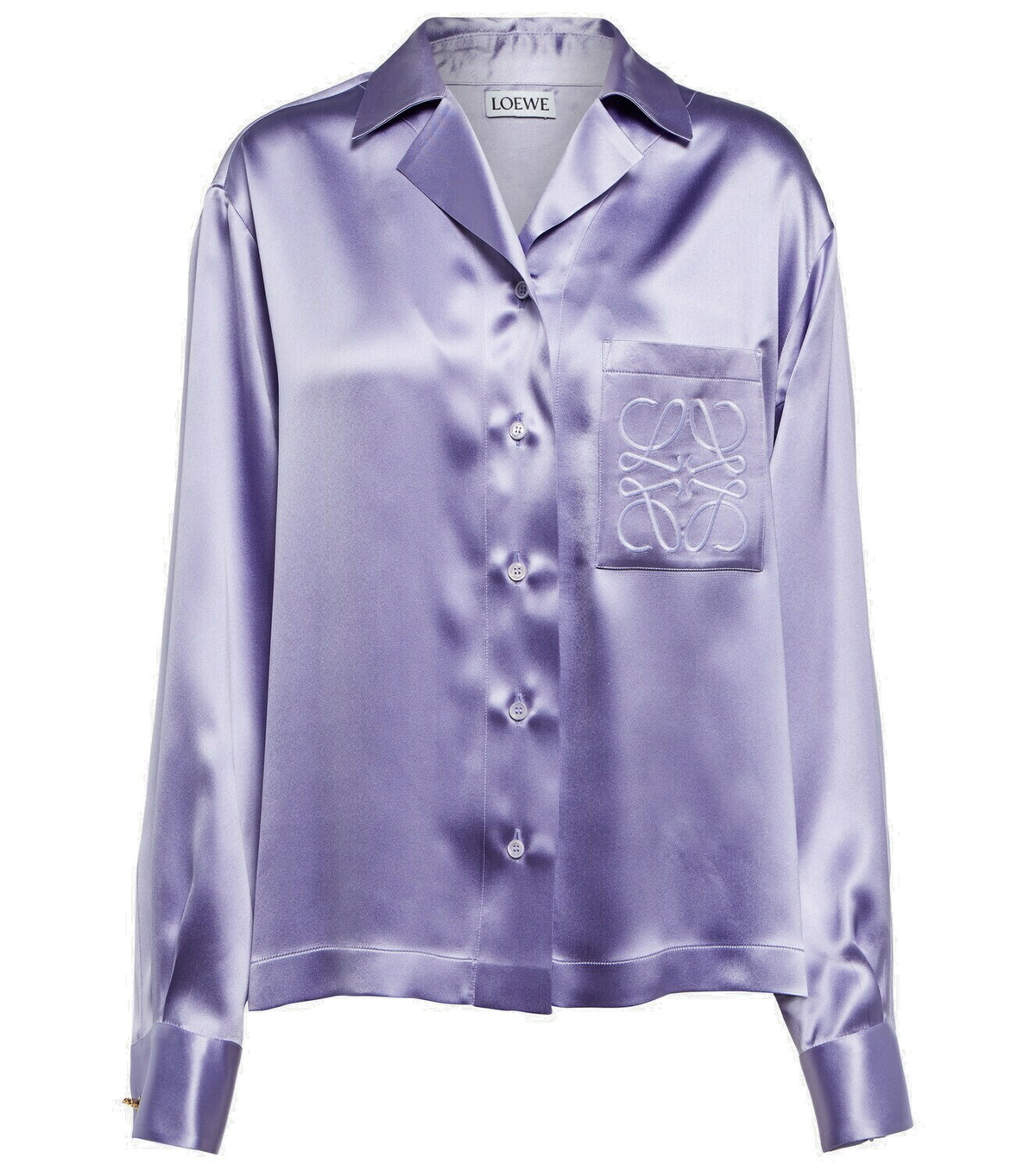 vintage LOEWE silk shirt（ODJ CHIEN66） vintage LOEWE silk shirt（ODJ CHIEN66様専用） - メルカリ