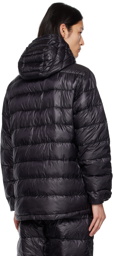 NANGA Black Quilted Down Jacket