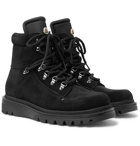 Moncler - Egide Suede and Nylon Hiking Boots - Men - Black