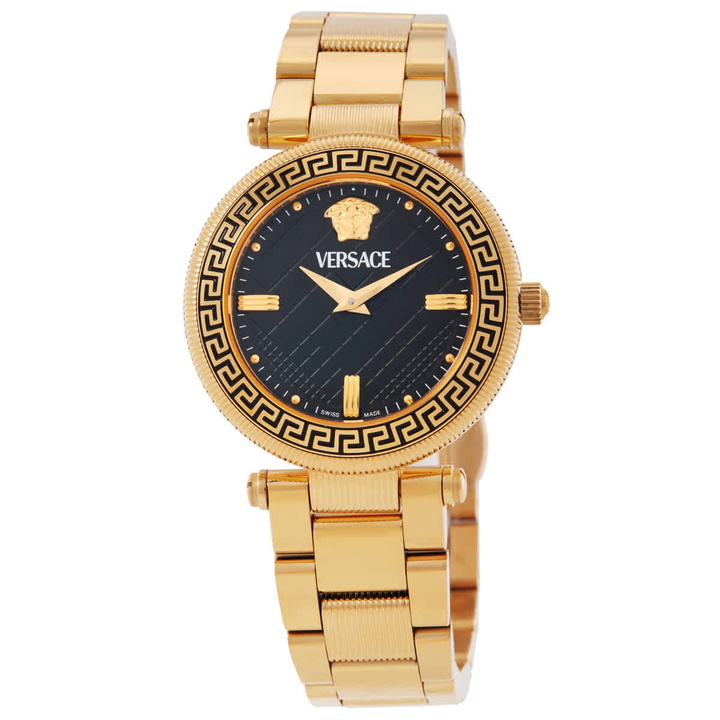 Photo: Versace Reve Quartz Black Dial Ladies Watch VE8B00624