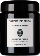 Sangre de Fruta Head of Roses Botanical Candle