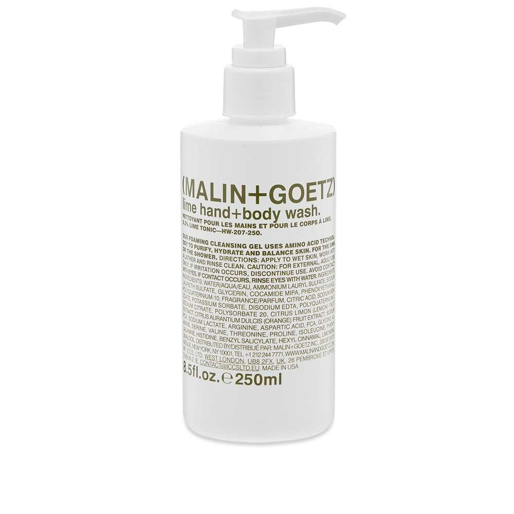 Malin + Goetz Lime Hand & Body Wash Malin + Goetz