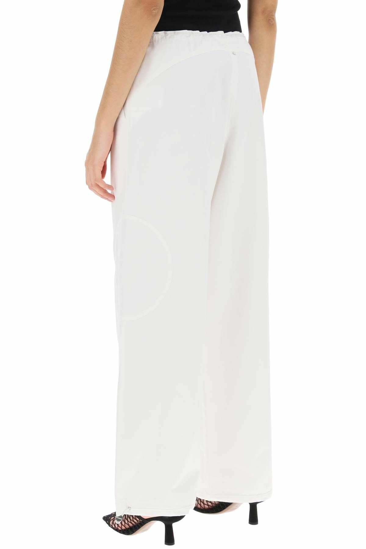 SAKS POTTS lucky wide leg pants White