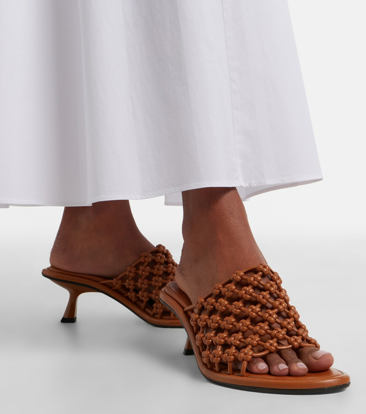Souliers Martinez Mariza 60 leather mules